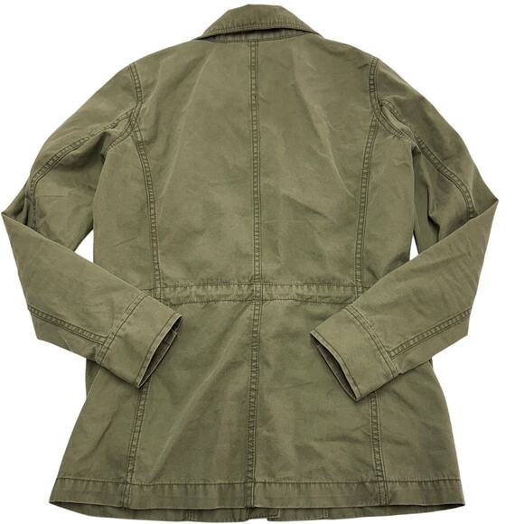 Madewell Jacket‎ Womens X Small Green Desert Olive Fleet Military Cotton - Picture 4 of 9